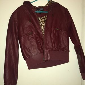 Leather jacket worn once